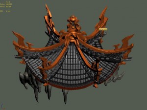 magic palace - decorative tower 02 3Dモデル