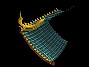 magic palace - decorative roof 01 3D Model