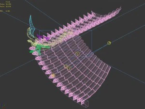 magic palace - decorative roof 01 3D Model