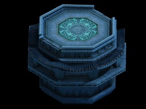magic palace - religion - p plus platform 01 3D 모델