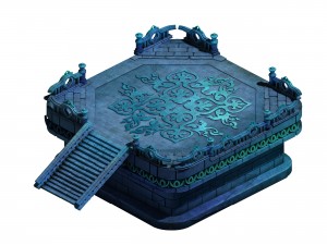 magic palace - religion - building platform 01 3D Model