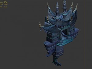 magic palace - religion - building 001 Modelo 3D