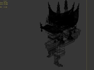 magic palace - religion - building 001 3D Model