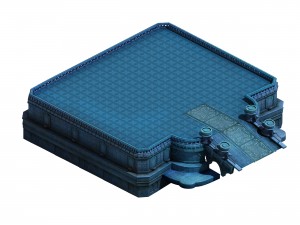 magic palace - religion - platform 002 3D Модель