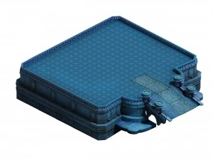 magic palace - religion - platform 002 3D Model