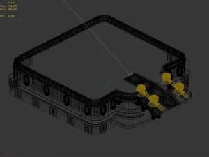 magic palace - religion - platform 002 3D Model