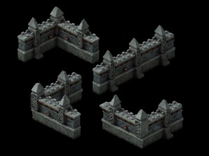 vampire - monastery exterior Modelo 3D