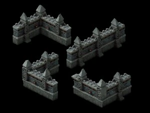 vampire - monastery exterior 3D Model