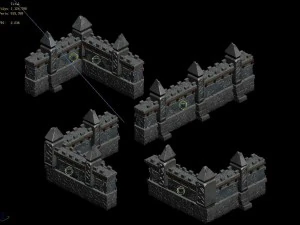 vampire - monastery exterior 3D Model