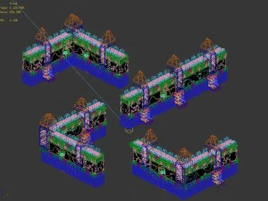vampire - monastery exterior 3D Model