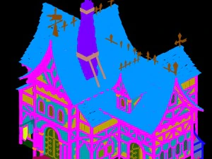 small manor -1 3D Model