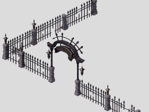 small manor -3 Modèle 3D