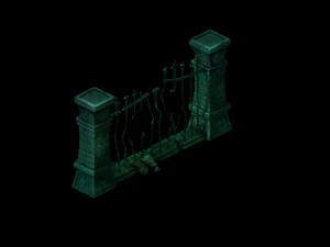 wicked creator - walls 01 3D Model
