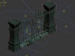 wicked creator - walls 01 3D Model