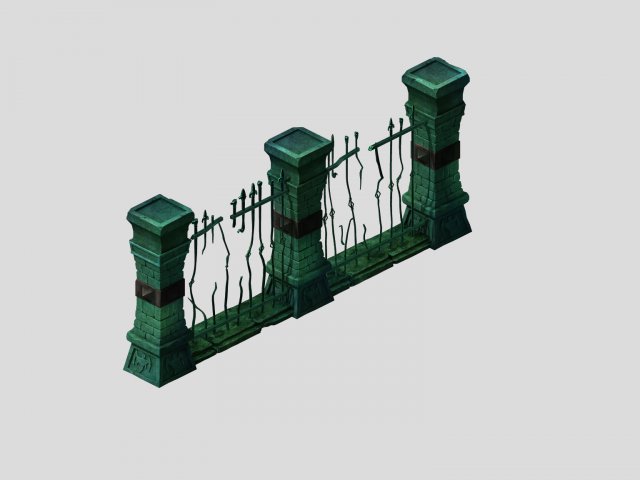 wicked creator - wall 02 3D Model .c4d .max .obj .3ds .fbx .stl .blend 