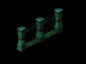 wicked creator - wall 02 3D Model