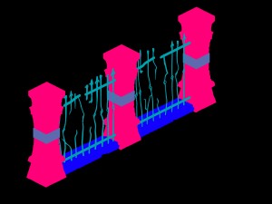 wicked creator - wall 02 3D Model
