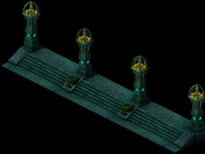 wicked creator - stone pedestal 3D Model