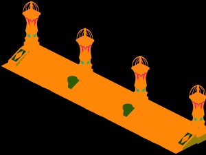 wicked creator - stone pedestal 3D मॉडल