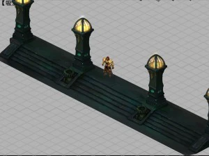 wicked creator - stone pedestal 3D Model
