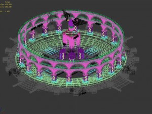 sennard - city center decoration - roman beast 3D Модель