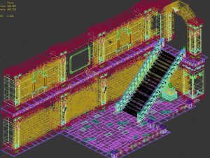 sinnar underground - wall -03 3D Model