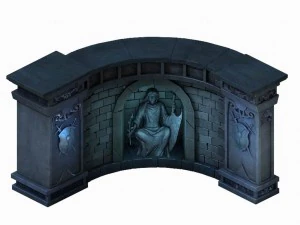 sinnar underground - wall sculpture 3D Model