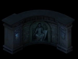 sinnar underground - wall sculpture 3D Model