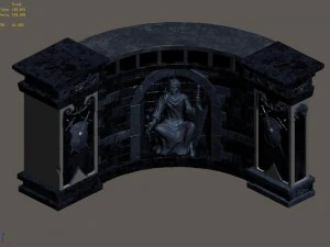 sinnar underground - wall sculpture 3D Model
