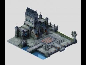 sennard - church 01 3D Model