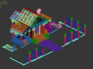 sennard - graveyard entrance 3D Model
