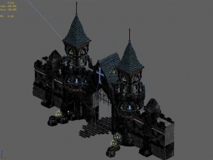 sennard - wall door 01 3D Model