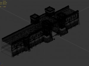 sennard - hills - city gate 01 3D Model