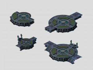 colinas sennard - jard&iacute;n de flores 031 Modelo 3D