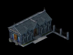 sennard hills - building 03 3D Model
