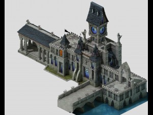 sennard-hill-building 04 3D Model