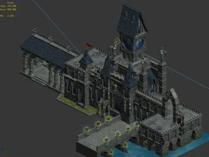 sennard-hill-building 04 3D Model