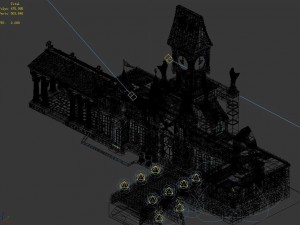 sennard-hill-building 04 3Dモデル