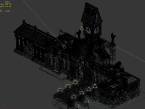 sennard-hill-building 04 3D Model