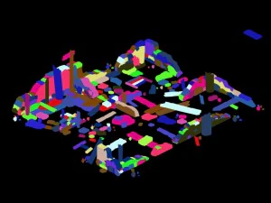 senad hills - building ruin 1 3D Model