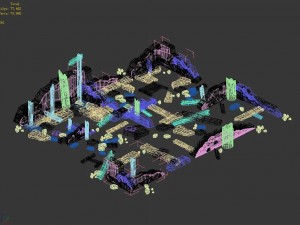 senad hills - building ruin 1 3D 모델