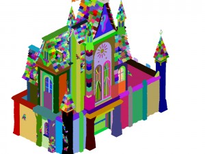sennard hills - church building 01 Modèle 3D