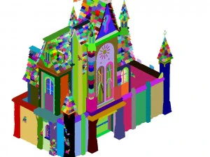 sennard hills - church building 01 3D Model