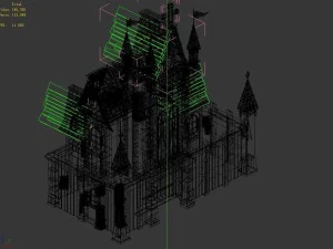 sennard hills - church building 01 3D Model