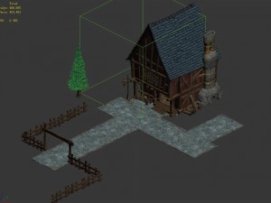 senad hills - houses Model 3D