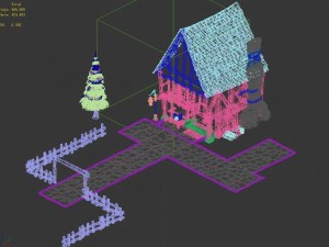 senad hills - houses Model 3D