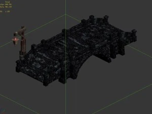 sennard hills - stone bridge 02 3D Model
