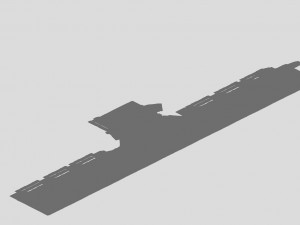 column wall art Modèle 3D