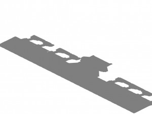column wall art Modèle 3D