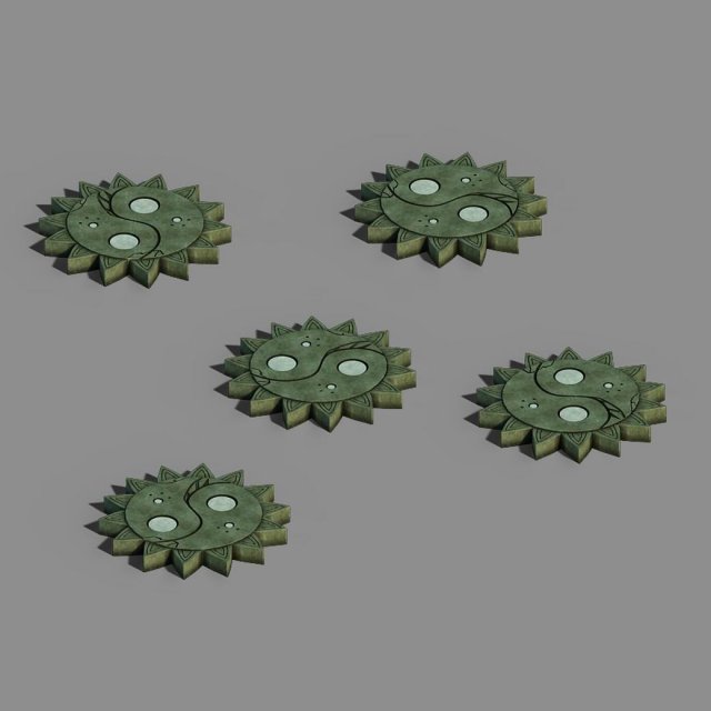 gang construction - gossip stone station 3D Model .c4d .max .obj .3ds .fbx .stl .blend 